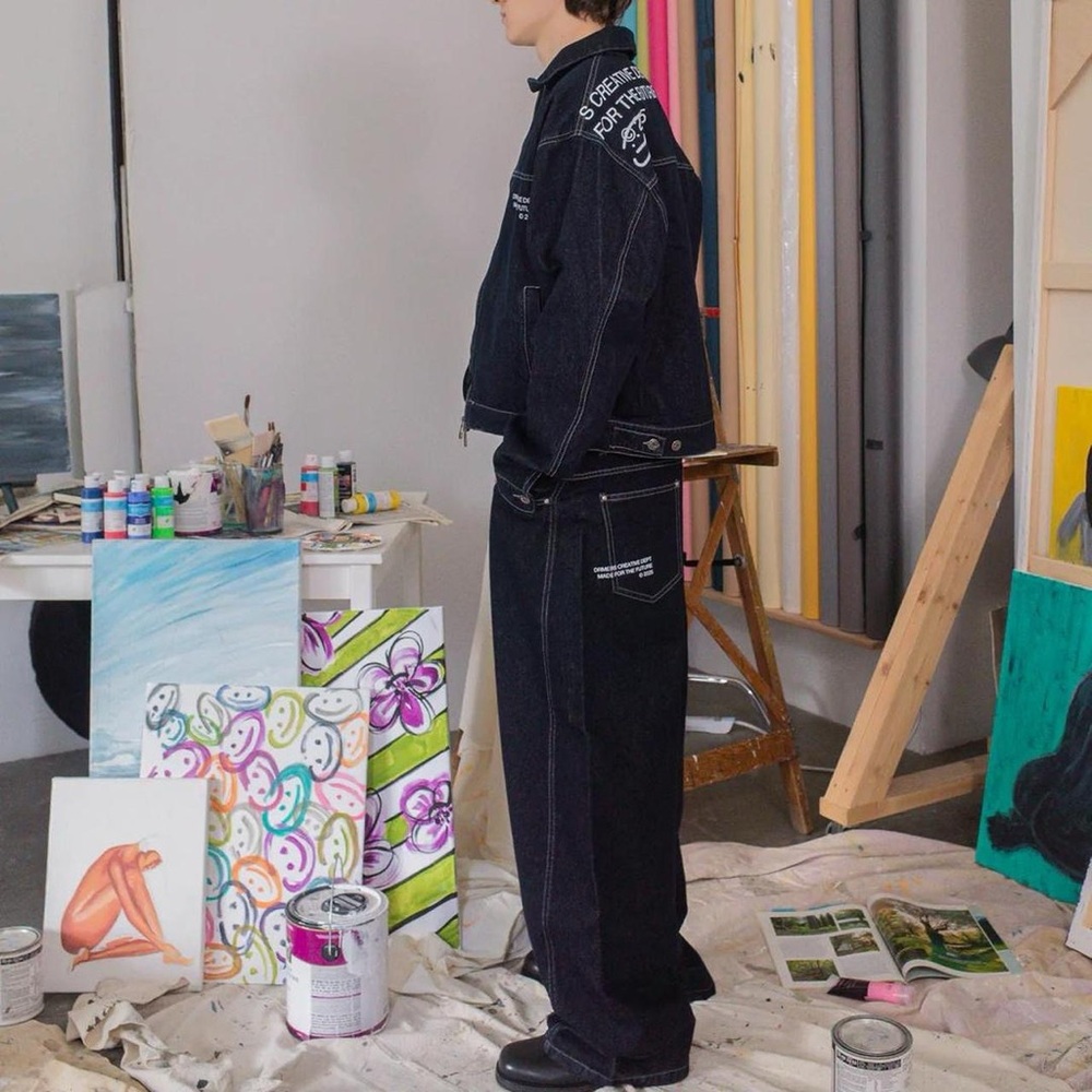 Creative Dept Denim Work Jacket - image 3